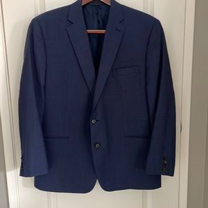 Ralph Lauren Blue Sports Coat with lined sleeves, size 46R